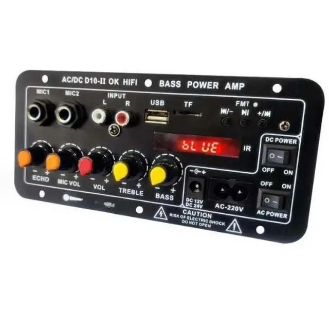 Alt view image 2 of 3 - For number display D10 main board family Karaoke outdoor car, bluetooth amplifier board