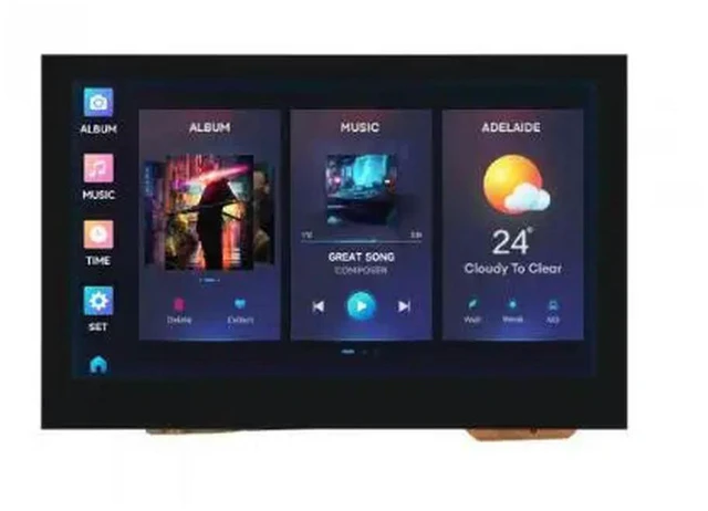 Alt view image 2 of 2 - ESP32-S3 4.3inch Capacitive Touch Display Development Board, 800×480, 5-point Touch, 32-bit LX7 Dual-core Processor