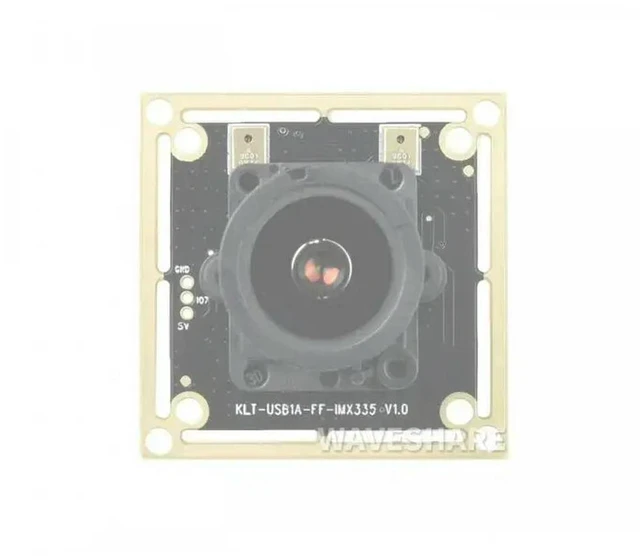 Alt view image 3 of 3 - IMX335 5MP USB Camera (A)Large Aperture, 2K Video Recording, Plug-and-Play, Driver Free