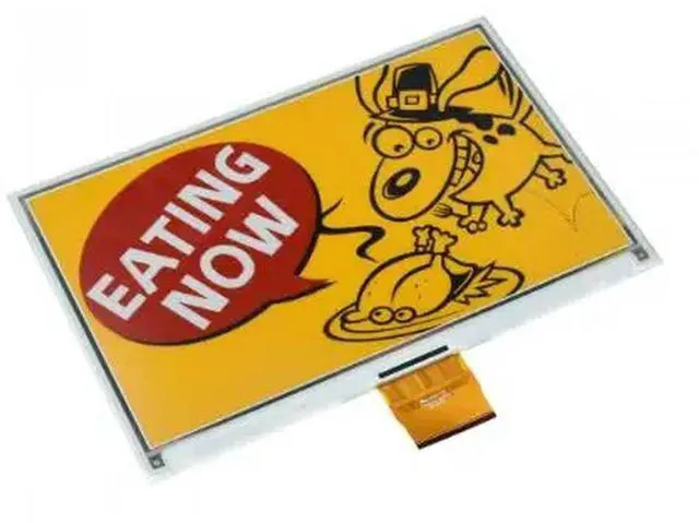 Alt view image 2 of 3 - 7.3inch e-Paper (G),raw display, 800 × 480, SPI Interface