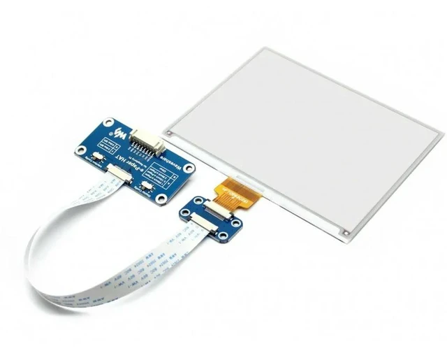 Alt view image 3 of 3 - 5.83inch e-Paper HAT (B),648×480,E-Ink display for Raspberry Pi, red/black/white three-color