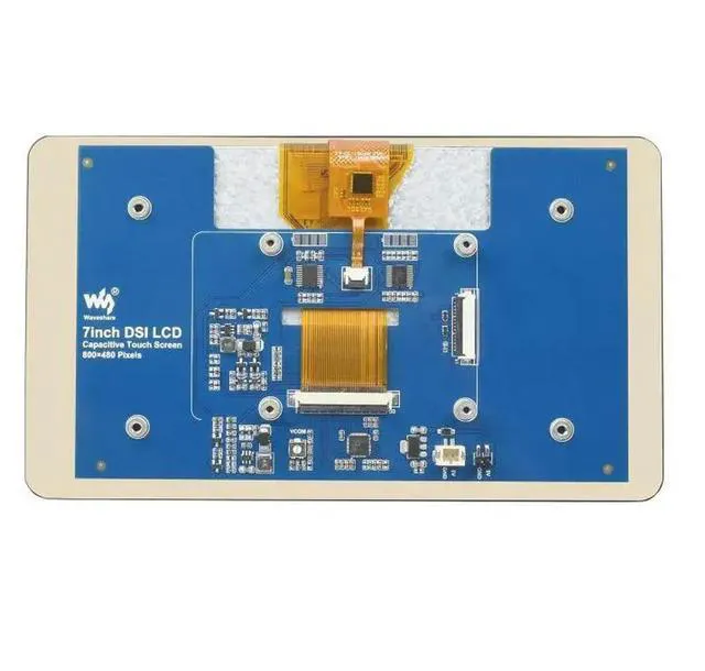 Alt view image 3 of 3 - 7inch DSI LCD Capacitive Touch Display for Raspberry Pi, Interface, 800×480