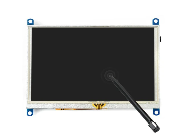 Alt view image 2 of 3 - 5inch LCD Resistive Touch Screen 800*480 Supports Raspberry Pi 10 Various Systems