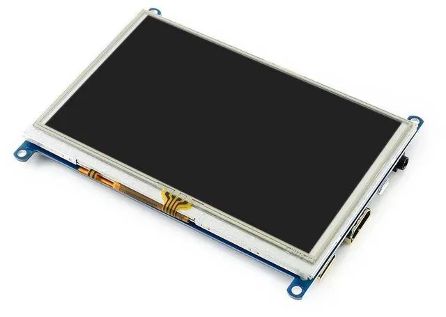 Alt view image 3 of 3 - 5inch LCD Resistive Touch Screen 800*480 Supports Raspberry Pi 10 Various Systems