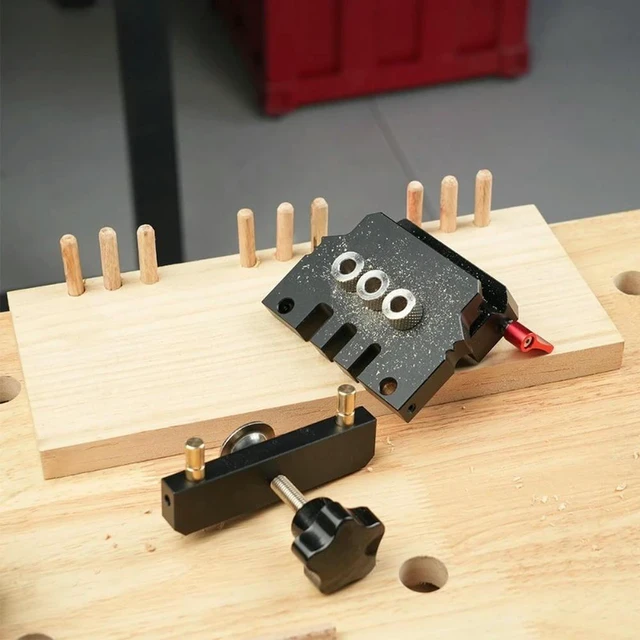 Alt view image 3 of 3 - For aluminum alloy high tenon puzzle round wood tenon punch precision automatic centering tool