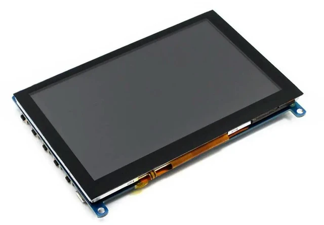 Main image of 5inch Capacitive Touch Screen LCD Display 800*480 Resolution Interface Supports Multi Systems