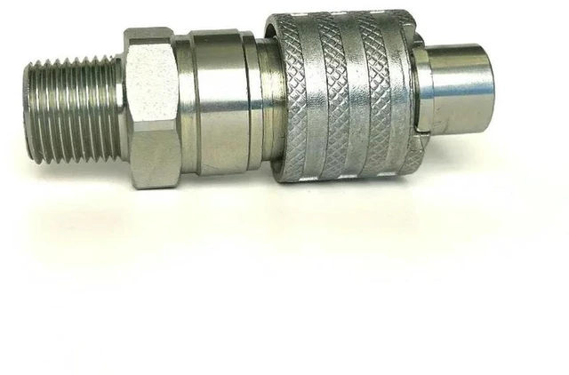 Alt view image 3 of 3 - For Tool Parts Knpc-N1/2 Hydraulic Quick Connector