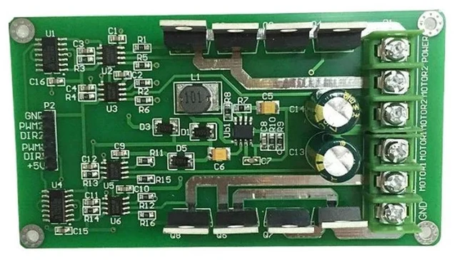 Main image of For 15A dual motor drive module, DC motor drive