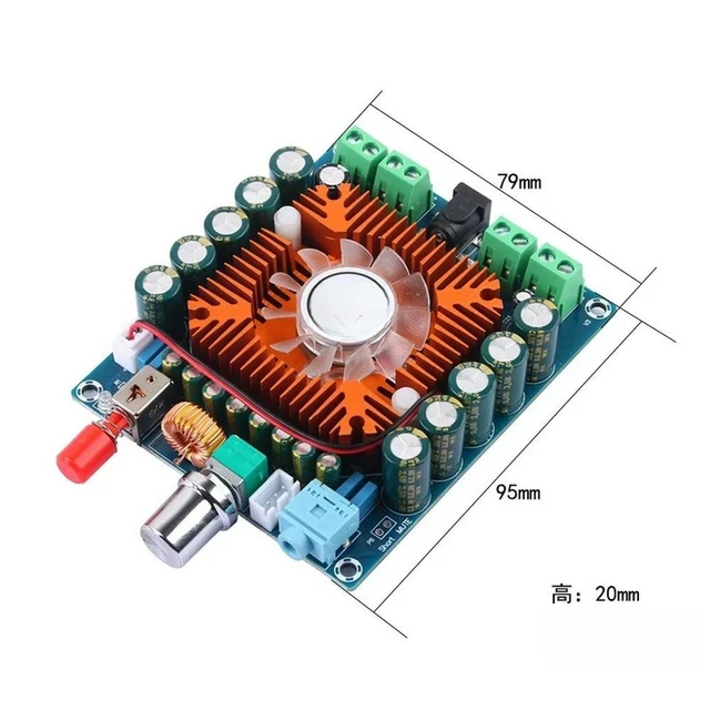 Alt view image 3 of 3 - For TDA7850 Automotive Quad HIFI Power Amplifier Board High Power 50W * 4 Audio Amplifier