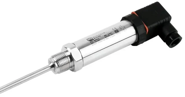 Main image of High Accuracy Industrial Unibody Temperature Transmitter Stainless Steel Probe RS485 Bus