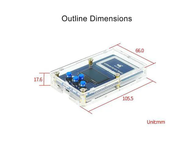 Alt view image 3 of 3 - ST25R3911B NFC Evaluation Kit NFC Reader + TF Card + USB Cable