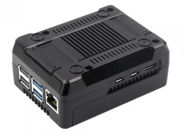 Main image of PI5-CASE-ARGON-NEO-M.2 Aluminum Alloy Case for Raspberry Pi 5, Built-in Cooling Fan, Optional for M.2 NVME Interface Expansion