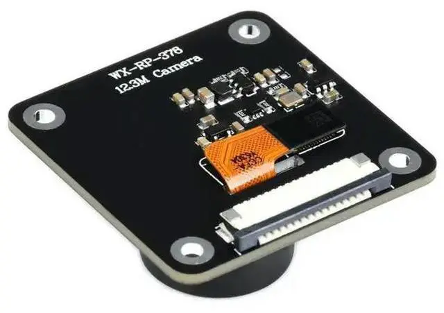 Main image of IMX378-190 12.3MP Camera,Fisheye Lens for Raspberry Pi,12.3MP, Wider Field Of View