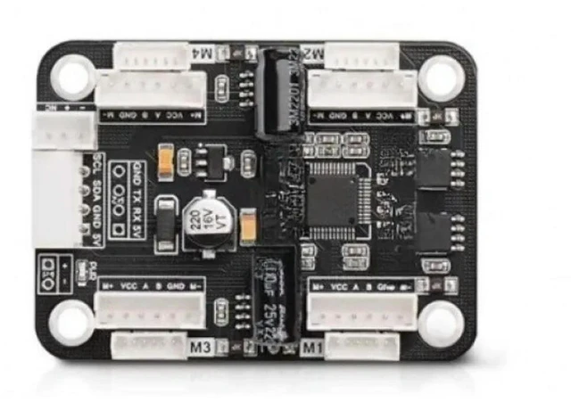 Alt view image 2 of 3 - For 4-way coded motor drive module, onboard regulator circuit motor 2pcs