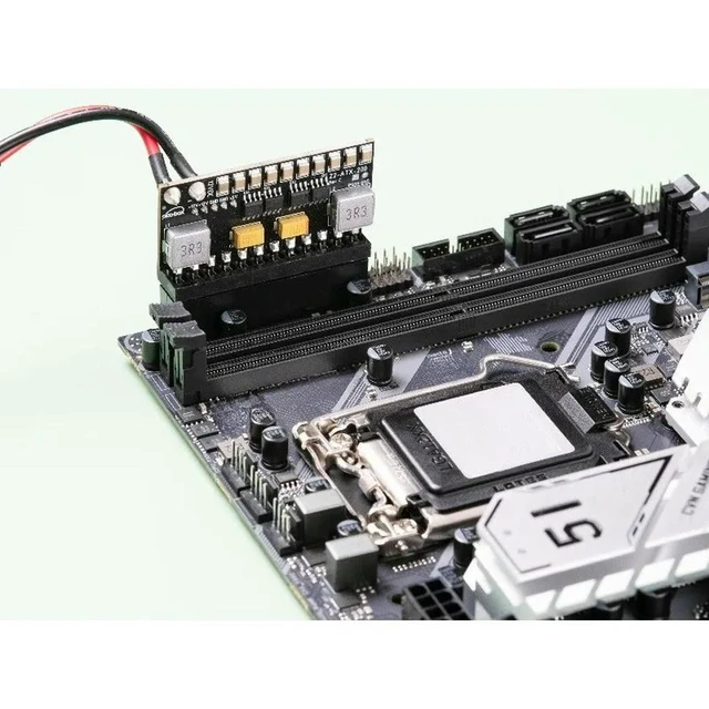 Alt view image 3 of 3 - For Z2-ATX-200 PICO-BOX High Power in-line DC-ATX Power Module ITX 24PIN