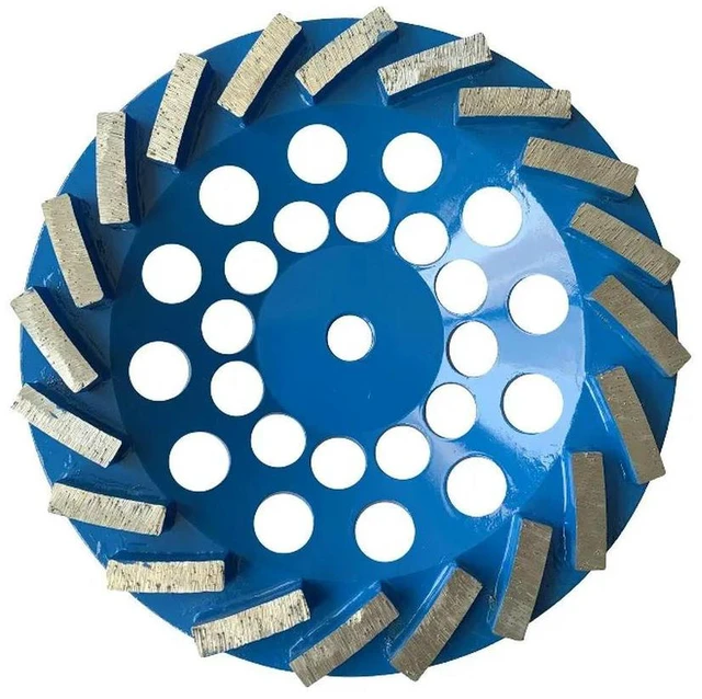 Main image of For 180Mm Corrugated Cutter Head Diamond Grinding Wheel, Special Welding for Marble Granite Concrete 20 Teeth