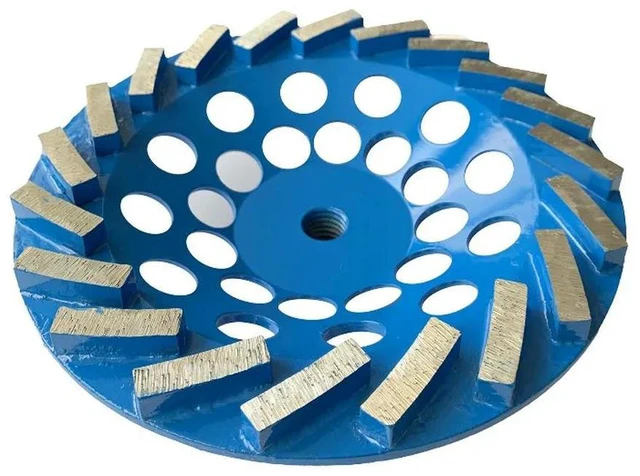 Alt view image 3 of 3 - For 180Mm Corrugated Cutter Head Diamond Grinding Wheel, Special Welding for Marble Granite Concrete 20 Teeth