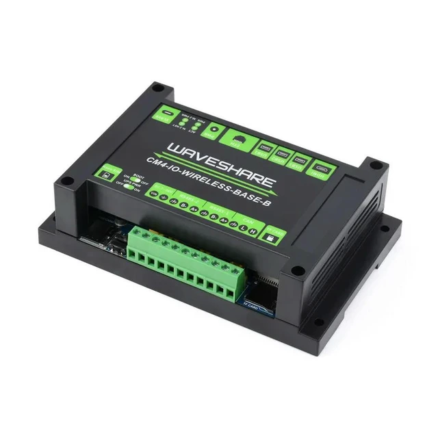 Alt view image 3 of 3 - Industrial IoT 5G/4G Expansion Module Designed for Raspberry Pi Compute Module 4, With UPS Module, Onboard M.2 Slot