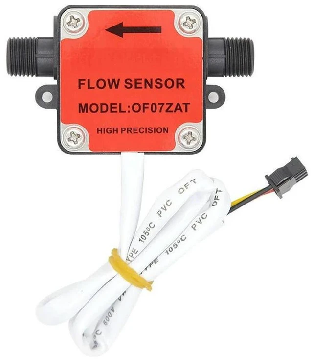 Main image of For gear oil flowmeter 2 points outer tooth cooking robot, flow sensor G1/4 2pcs