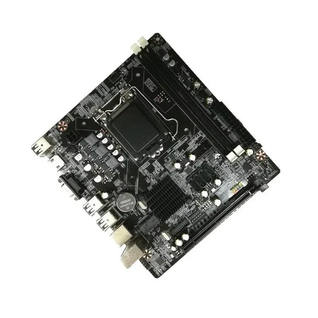 Alt view image 3 of 3 - For H81 Computer Main Board 1150 Pins DDR3 Support Kr Fourth Generation I3 I5 Quad Core CPU