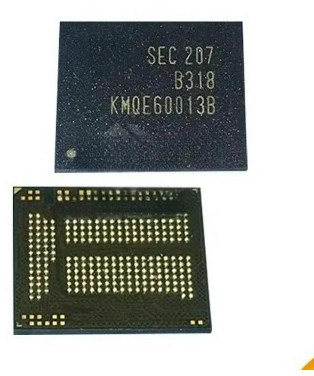 Alt view image 2 of 3 - For KMQE60013B-B318 EMCP 16GB+2GB FBGA221 Chip Electronic Accessories
