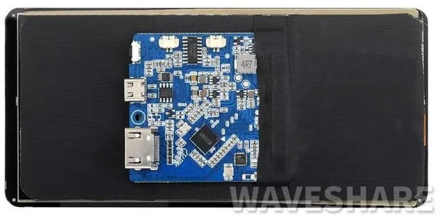 Alt view image 2 of 3 - 6.25inch Capacitive Touch Display,720×1560,Optical Bonding Toughened Glass Panel,HDMI Interface,IPS Panel,5Point Touch
