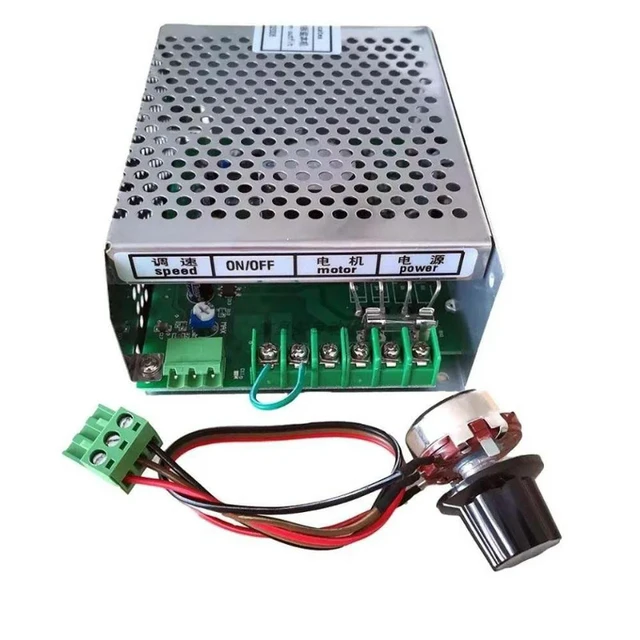 Alt view image 2 of 3 - For 48V DC spindle speed control power supply 48v 200W 300W 400w 500w spindle use