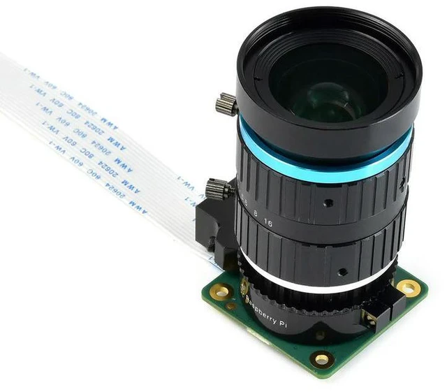 Alt view image 2 of 3 - Industrial 16mm Telephoto Lens C-Mount for Raspberry Pi Camera