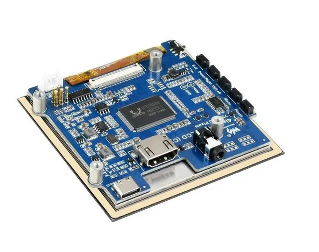 Alt view image 2 of 3 - 4inch HDMI Capacitive Touch IPS LCD Display (C), 720×720, Optical Bonding Screen