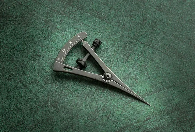 Main image of For Spacing Gauge, Eye Planning, Line Gauge, Handmade Leather DIY Edging Tool, Sideline Press Groove Decorative Line