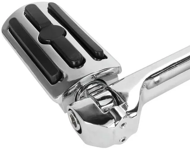 Main image of For pedal gliding, motorcycle modified rear footpeg, long bar bracket, universal pedal