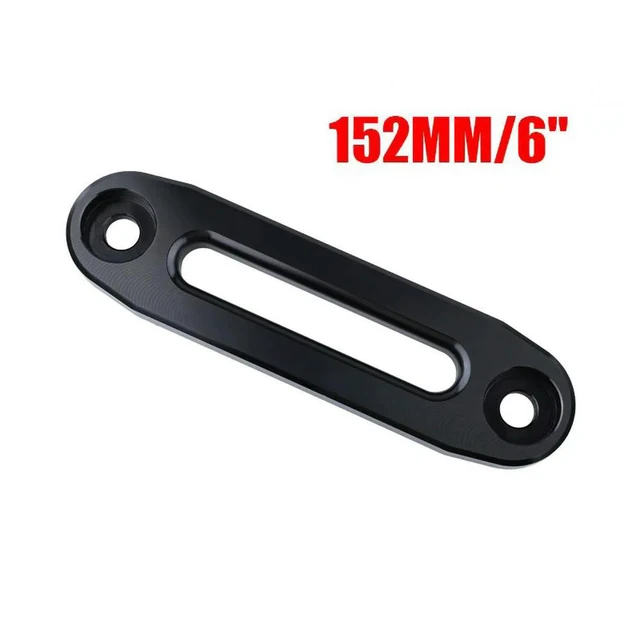 Alt view image 2 of 3 - For 6 Inch 152mm Off-road Vehicle Winch Aluminum Guide Port, Rope Stopper, Rope Stopper Accessories 2pcs