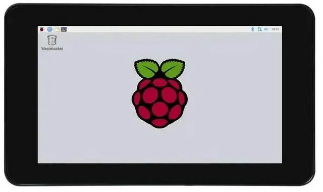 Main image of 7inch DSI LCD (C) (with case A) Capacitive Touch IPS Display for Raspberry Pi, with Protection,1024×600,Interfa