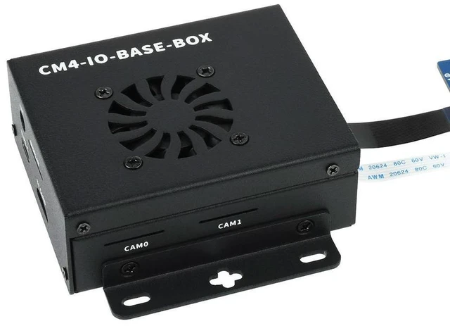 Main image of CM4-IO-BASE-BOX-B + USB HDMI Adapter, for Raspberry Pi Compute Module 4