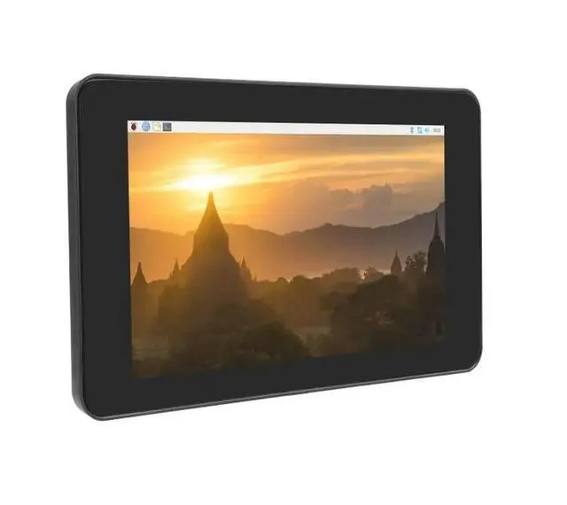 Alt view image 3 of 3 - 7inch DSI LCD (C) (with case A) Capacitive Touch IPS Display for Raspberry Pi, with Protection,1024×600,Interfa