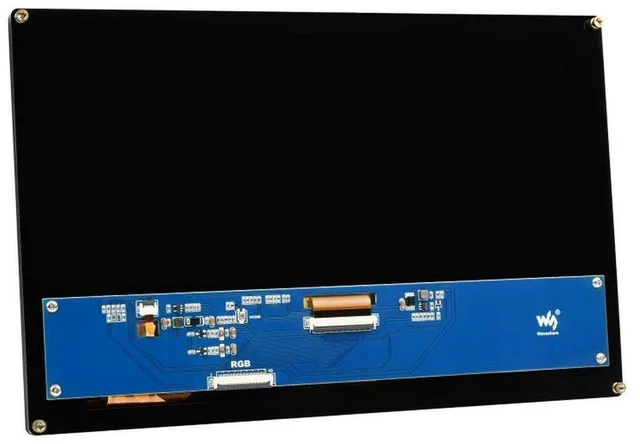 Main image of 10.1inch Capacitive Touch LCD (F), 1024 × 600, Toughened Glass, IPS Panel
