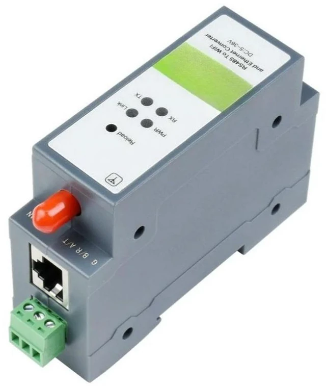 Main image of For Rail Serial Server RS485 to or Ethernet Module