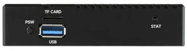 Alt view image 3 of 3 - CM5-DUAL-ETH-BOX-B,Gigabit/2.5G Dual Ethernet Mini-Computer (B) Based On Raspberry Pi CM5 (NOT included),Dual RJ45