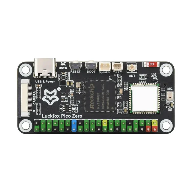 Alt view image 2 of 3 - Luckfox Pico Zero Linux Micro Development Board,Based On Luckfox RV1106G3 Chip,1 TOPS Computing Power,8GB eMMC,With