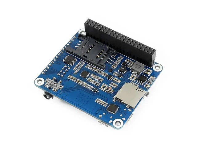 Alt view image 3 of 3 - SIM7600G-H 4G HAT For Raspberry Pi, LTE Cat-4 4G / 3G / 2G Support, GNSS Positioning, Global Band