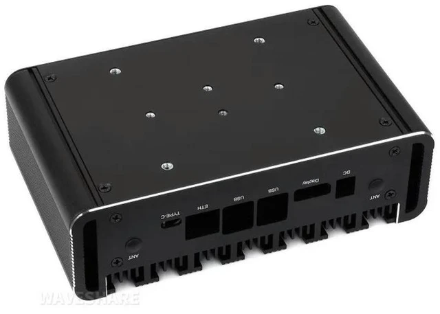 Main image of JETSON-ORIN-CASE-C,Aluminum Alloy Passive Cooling Case For Jetson Orin, Onboard Power Button With Indicator, Suitable