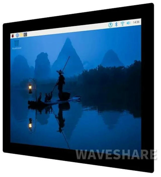 Main image of 8inch Capacitive Touch Display, 8inch Monitor, 768×1024,Toughened Glass Panel,HDMI Interface IPS Panel,10-Point Touch
