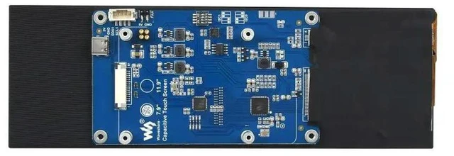 Alt view image 2 of 3 - 7.9inch DSI LCD,7.9inch Capacitive Touch Display for Raspberry Pi, 400×1280, IPS, DSI Interface,LCD