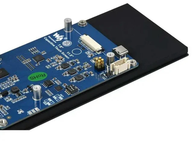 Main image of 7.9inch DSI LCD,7.9inch Capacitive Touch Display for Raspberry Pi, 400×1280, IPS, DSI Interface,LCD