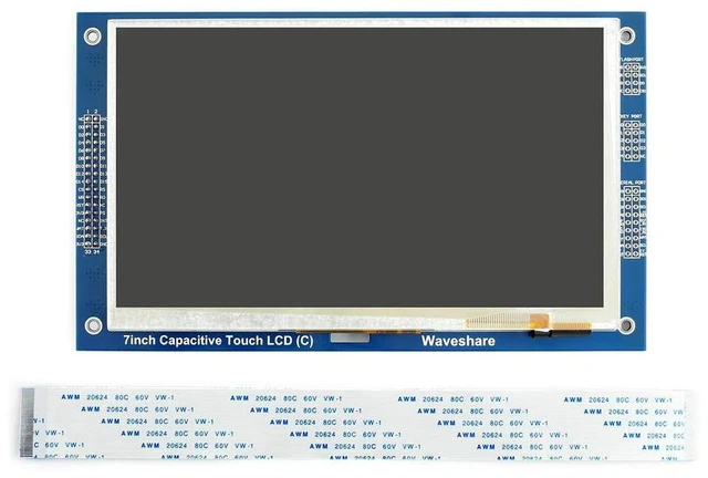 Alt view image 3 of 3 - 7inch 7'' 800*480 Multicolor Graphic TFT LCD Display Panel Capacitive Touch Screen