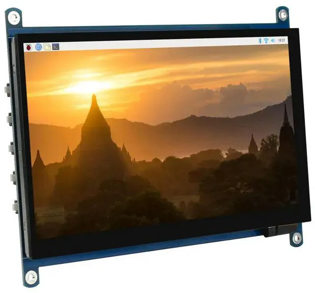 Main image of 7inch QLED Dot Display Capacitive Touch Screen 1024*600 G+G Toughened Glass Panel