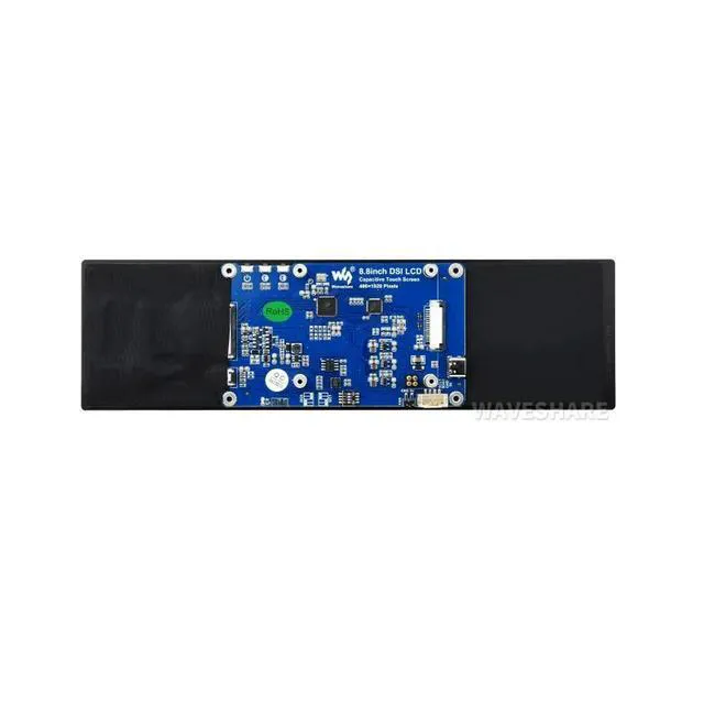 Alt view image 2 of 3 - 8.8inch DSI Capacitive Touch Display,480x1920,IPS,Optical Bonding Toughened Glass Panel,DSI Interface,10-Point Touch