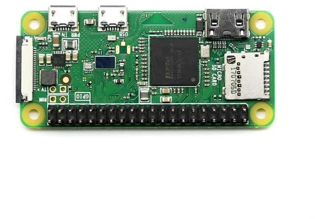 Alt view image 2 of 3 - Raspberry Pi Zero WH Development Kit Package B with Official Case With Micro Card Power Adapter