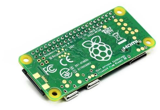 Alt view image 3 of 3 - Raspberry Pi Zero WH Development Kit Package B with Official Case With Micro Card Power Adapter