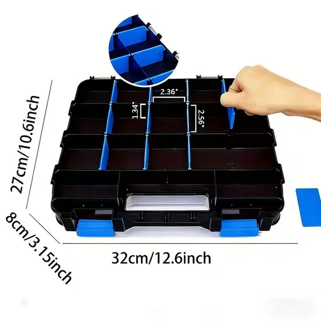 Alt view image 3 of 3 - For 1120Pcs 304 Stainless Steel Cross Pan Head, Countersunk Head Self-tapping Screw Set